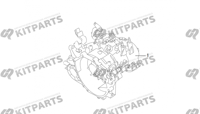 Кпп KZ08-17-7 Haval H6