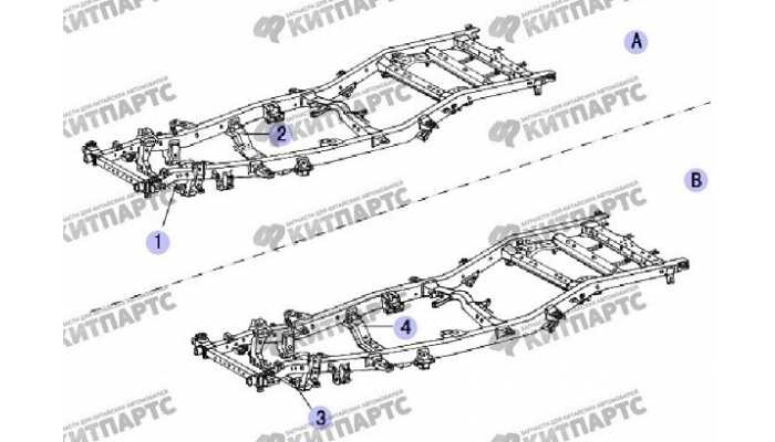 Рама Great Wall Safe (SUV G5)